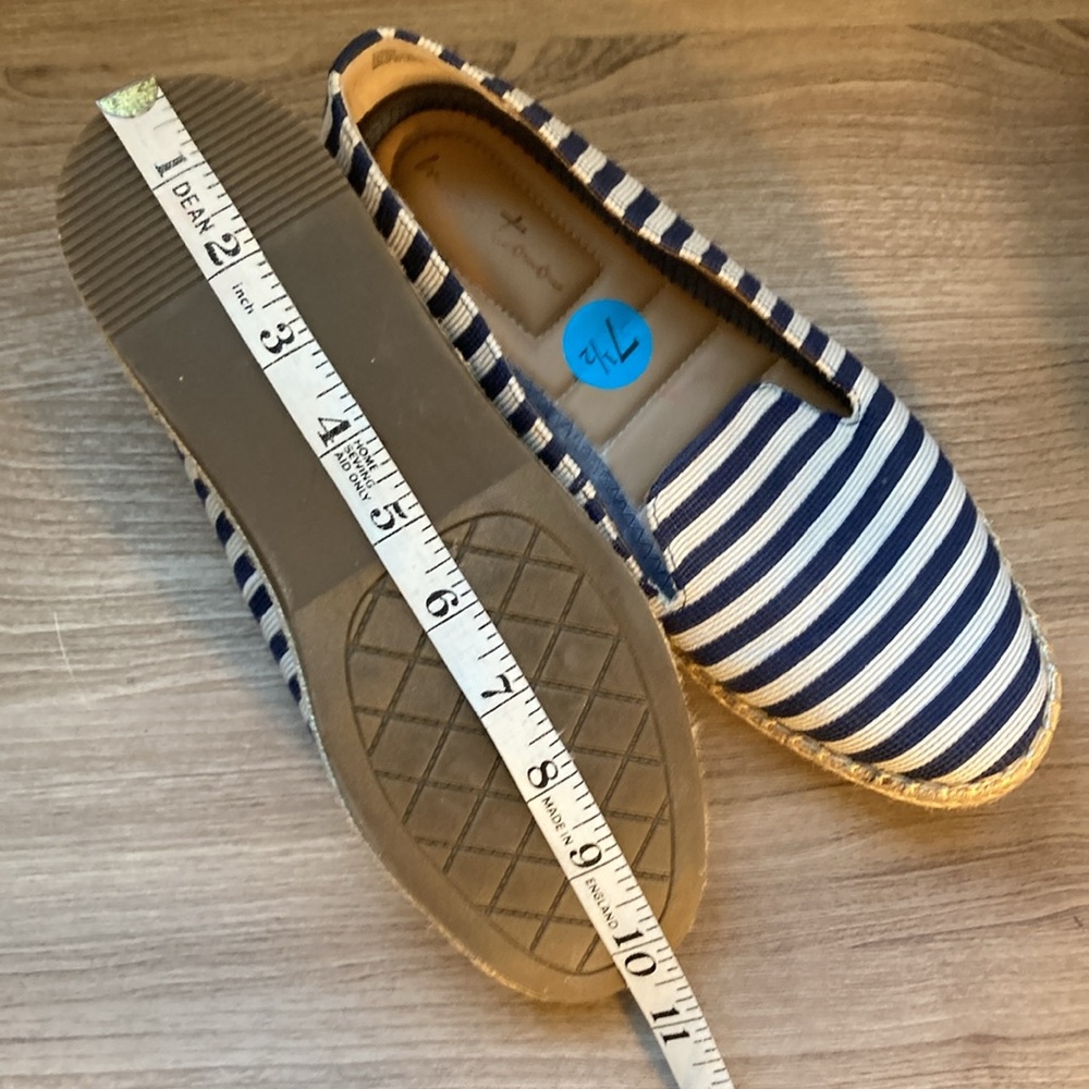 Me too koda coast stripes espadrilles blue cream 7,5 - Picture 12 of 14